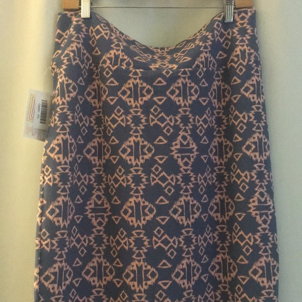 Lularoe 2XL Cassie Pencil Skirt-BNWT